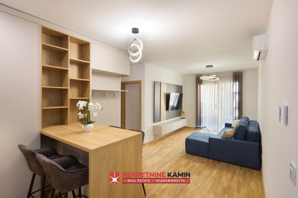 Two-Bedroom Apartment of 55 m² with New Furniture, 400 m from the Sea, Bečići, Budva